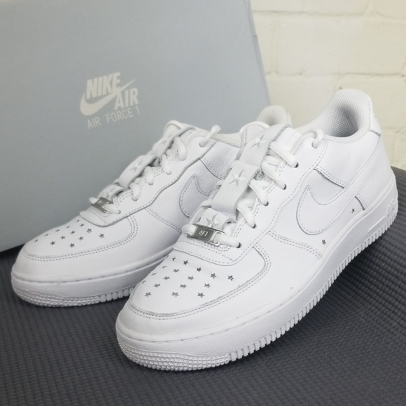 Nike Shoes - Nike Air Force 1 QS (GS) "Independance Day" White